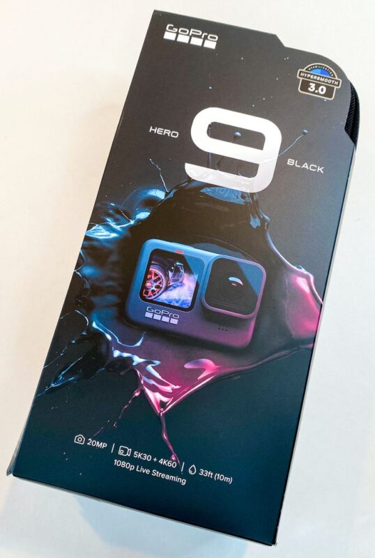 GoPro Hero9 パッケージ