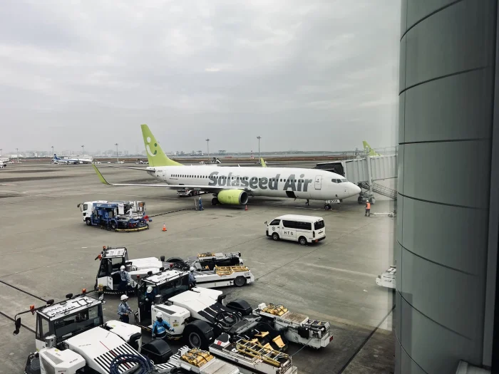 ソラシドエアのB737