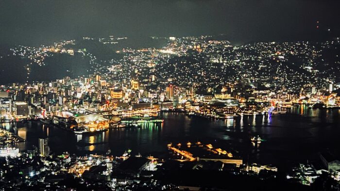 展望台からの長崎市の夜景