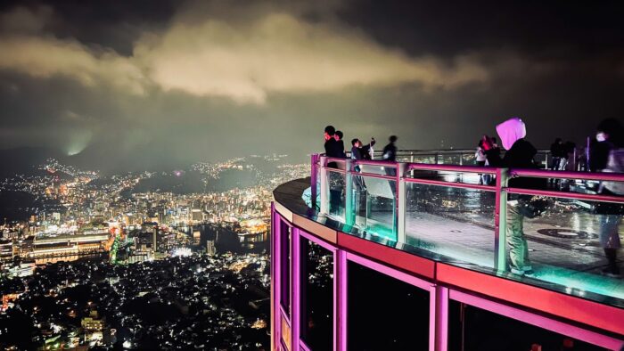 展望台からの長崎市の夜景