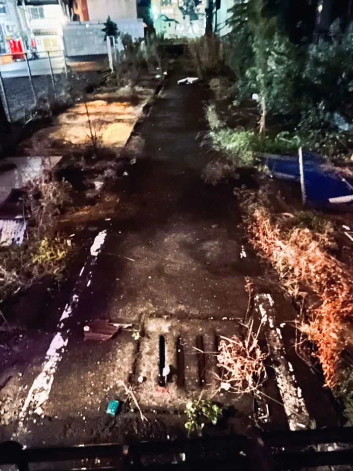 旧銅座市場だった場所